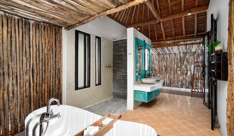 SAii PhiPhi Island Village Hillside Pool Villa King Bed Bathroom